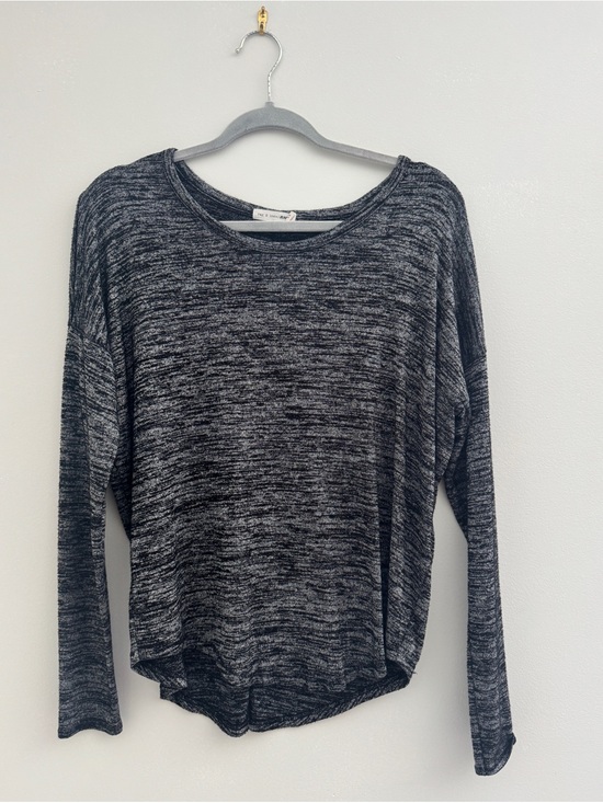 rag & bone Tops - Rag & Bone Marled Knit Long Sleeve Top Small Minimalist Soft Girl Era
